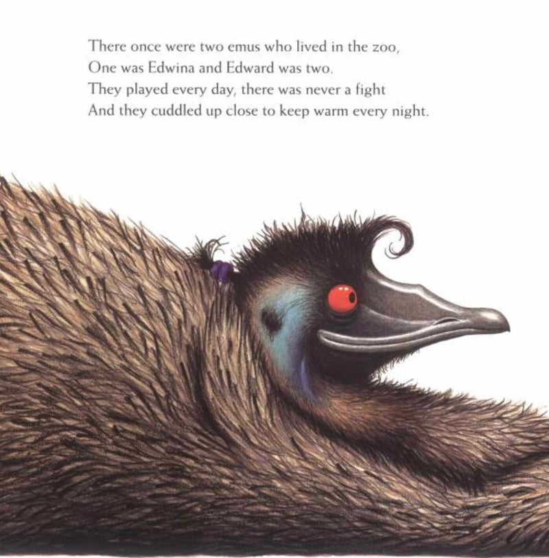Edwina the Emu (Sheena Knowles)-Fiction: 兒童繪本 Picture Books-買書書 BuyBookBook