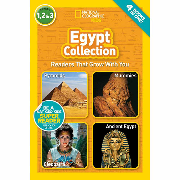 Egypt Collection (L1,2 &3) (National Geographic Readers) - 買書書 BuyBookBook
