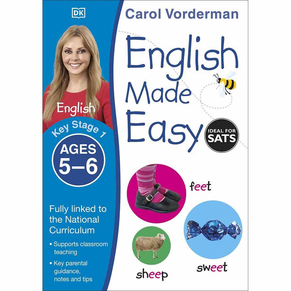 English Made Easy, Ages 5-6 (Key Stage 1) (Paperback) DK UK