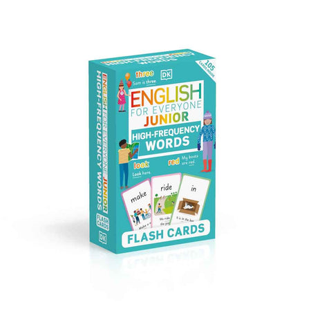 English for Everyone Junior High-Frequency Words Flash Cards - 買書書 BuyBookBook