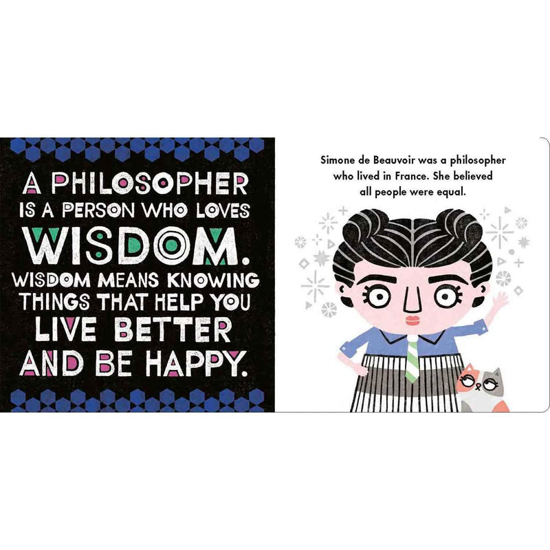 Equality with Simone de Beauvoir (Big Ideas for Little Philosophers) (Board Book) PRHUS