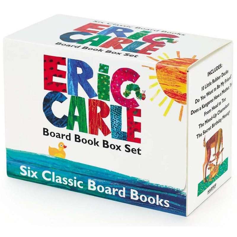 Eric Carle Six Classic Board Books Box Set (6 Books) Harpercollins US