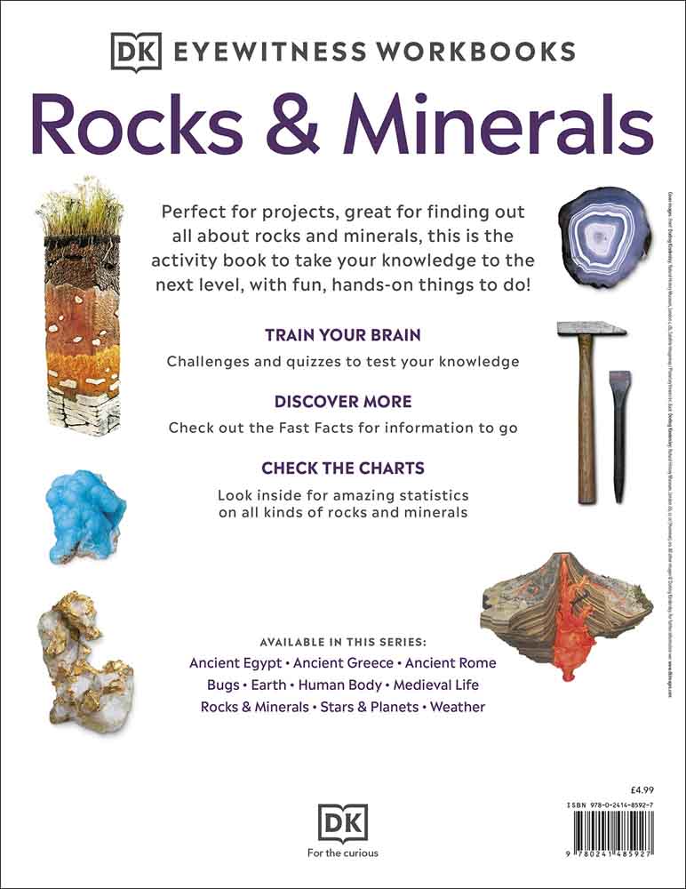 Eyewitness Workbook - Rocks & Minerals - 買書書 BuyBookBook