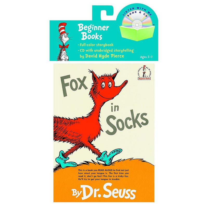 FOX IN SOCKS (BOOK with CD) (Dr. Seuss) PRHUS