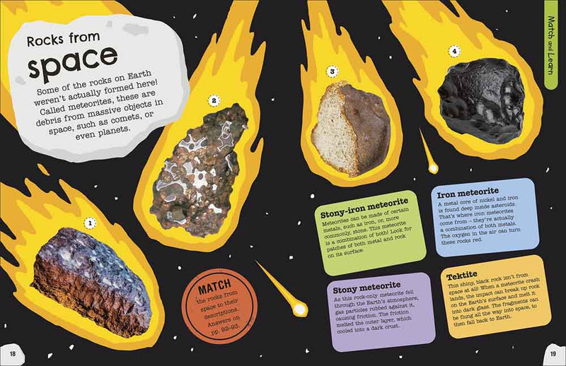 Fact-Packed Activity Book, The - Rocks and Minerals - 買書書 BuyBookBook