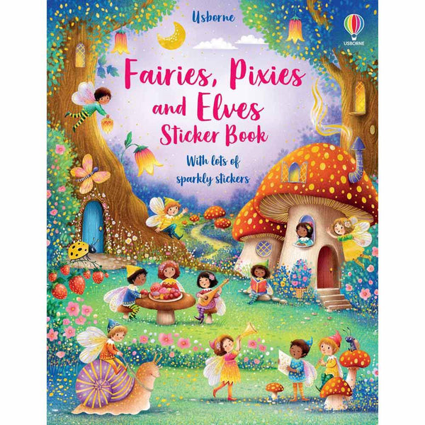 Fairies, Pixies and Elves Sticker Book Usborne