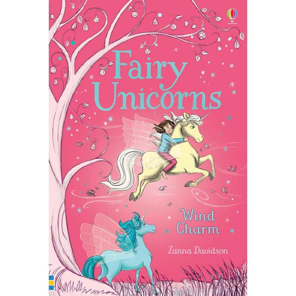 Fairy Unicorns #03 Wind Charm (Hardback) (Zanna Davidson) Usborne