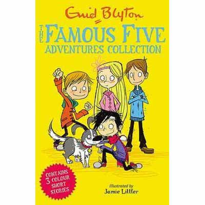 Famous Five Adventures Collection (Full Color)(3 Stories)(Enid Blyton) - 買書書 BuyBookBook