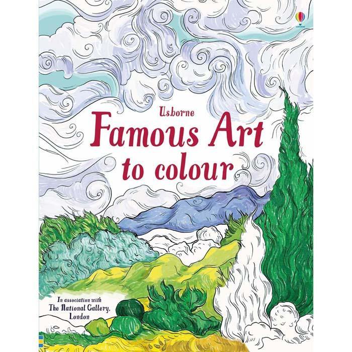 Usborne Famous Art to Colour Usborne