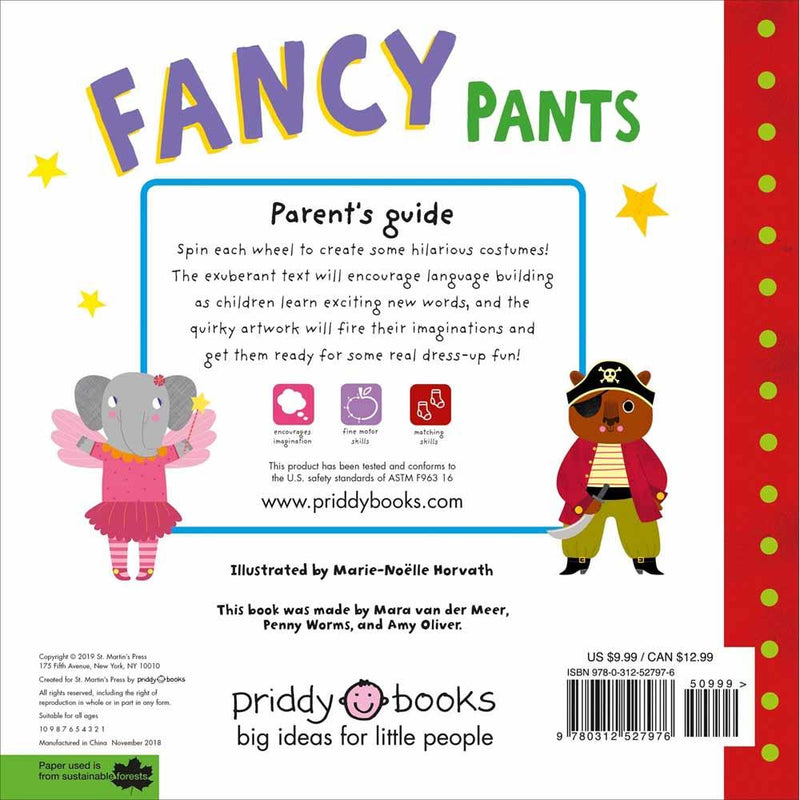 Fancy Pants (Board Book) Priddy