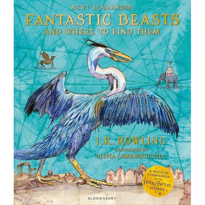Fantastic Beasts and Where to Find Them Illustrated Edition (Harry Potter) (J.K. Rowling) - 買書書 BuyBookBook