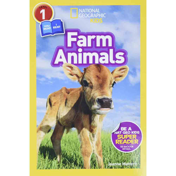 Farm Animals (L1)(National Geographic Kids Readers) - 買書書 BuyBookBook
