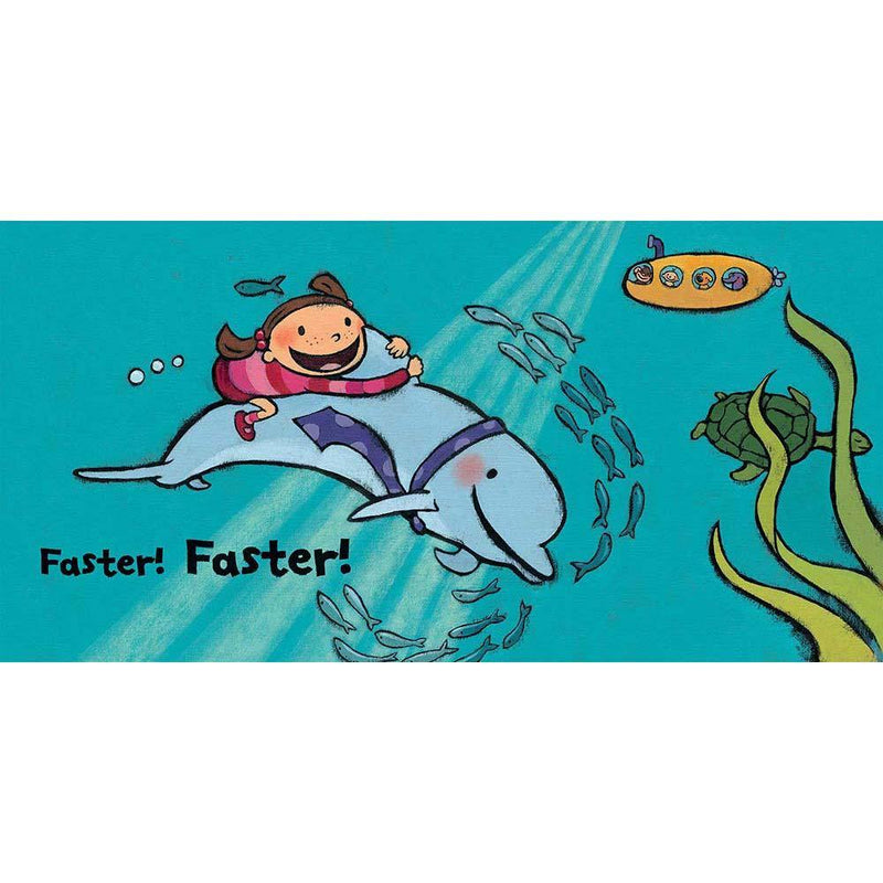 Faster! Faster! (Board Book) (Leslie Patricelli) Candlewick Press