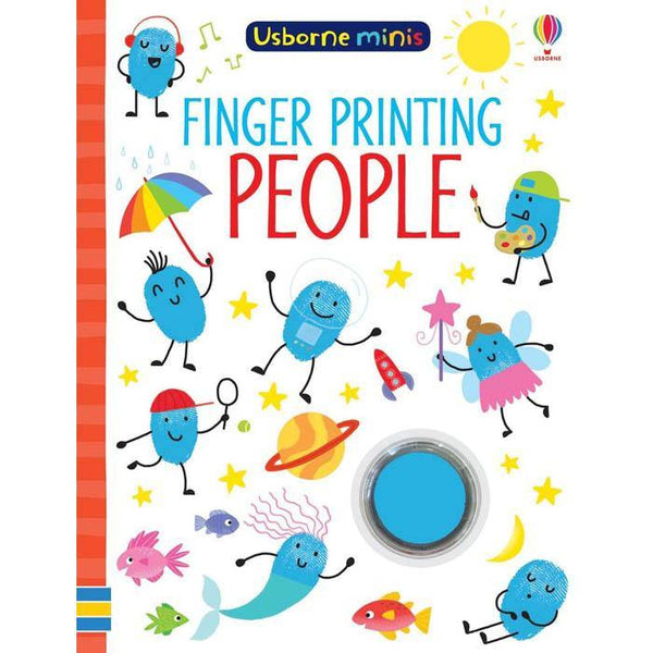 Finger printing people (Mini) Usborne