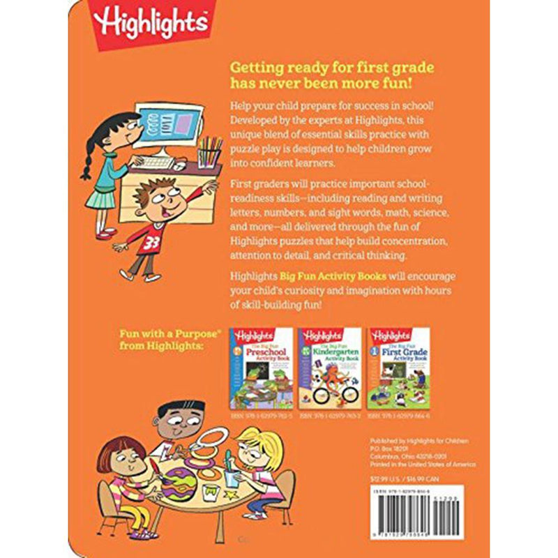 First Grade Big Fun Workbook (Hightlights) PRHUS