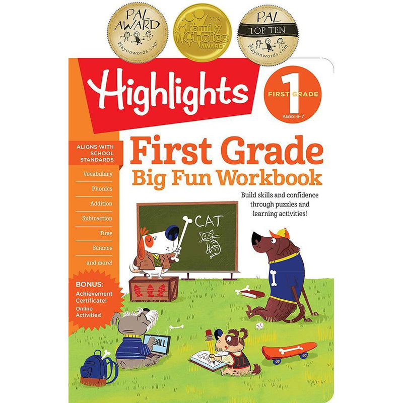 First Grade Big Fun Workbook (Hightlights) PRHUS