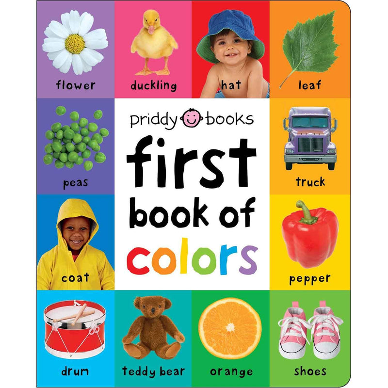 First 100 - First Book of Colors (Padded) (Board Book) Priddy