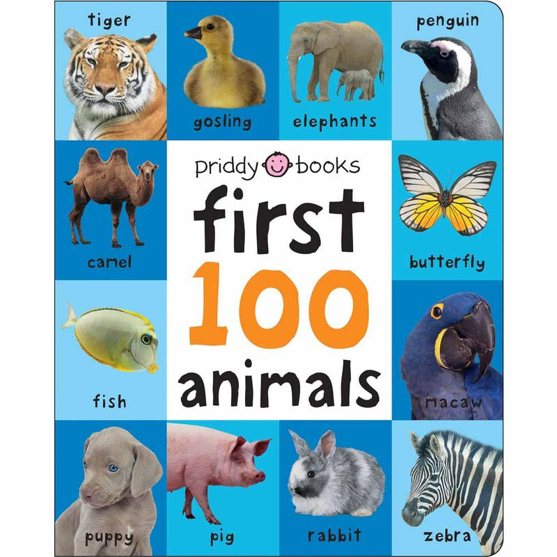 First 100 Animals Padded (Big Size)(Board Book) Priddy