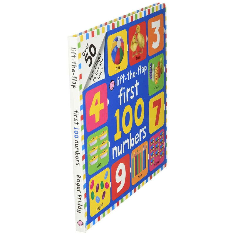 First 100 Lift-the-Flap - Numbers (Board Book) Priddy