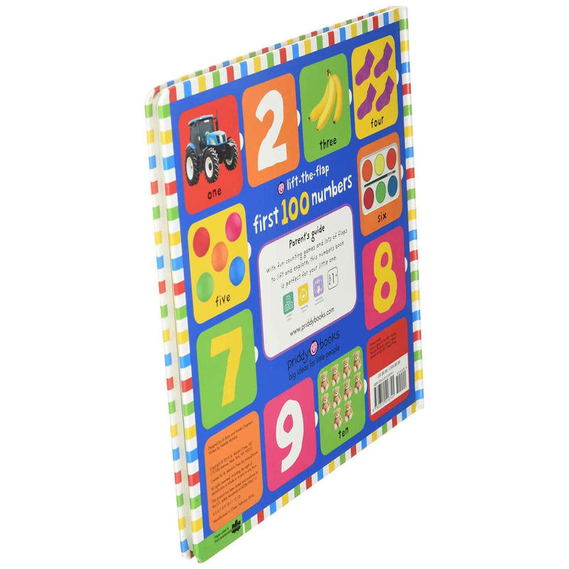 First 100 Lift-the-Flap - Numbers (Board Book) Priddy