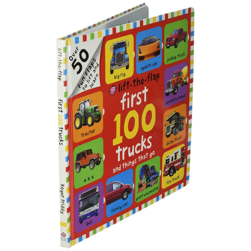 First 100 Lift-the-Flap - Trucks and Things That Go (Board Book) Priddy