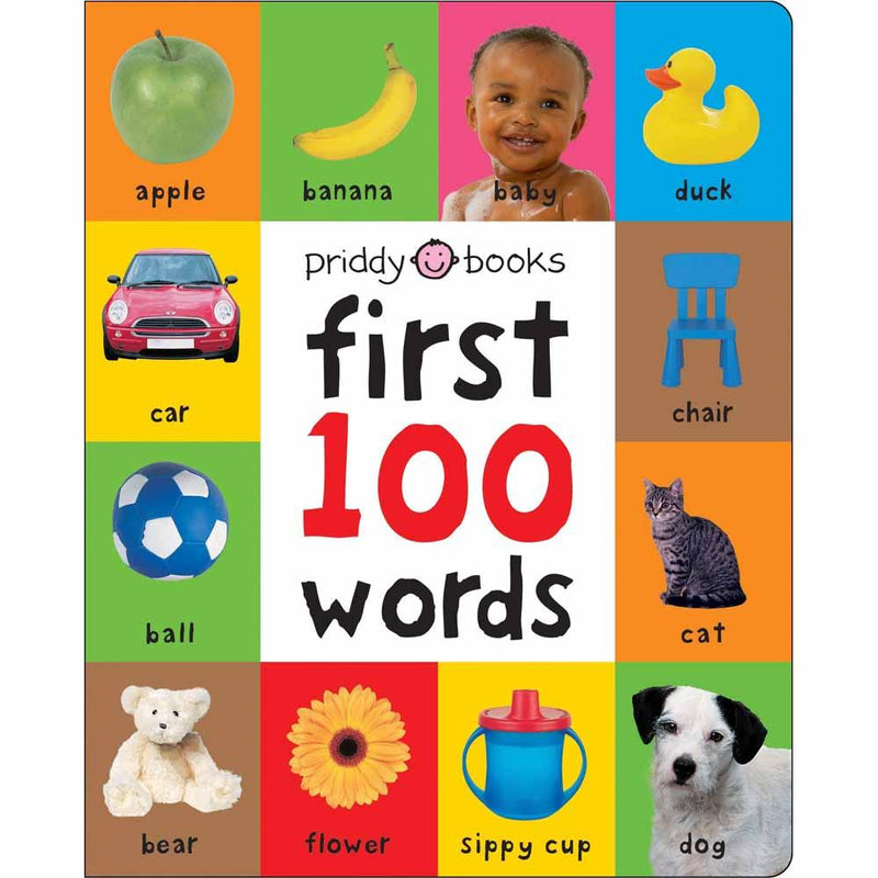 First 100 Words Padded (Large size Board Book) Priddy