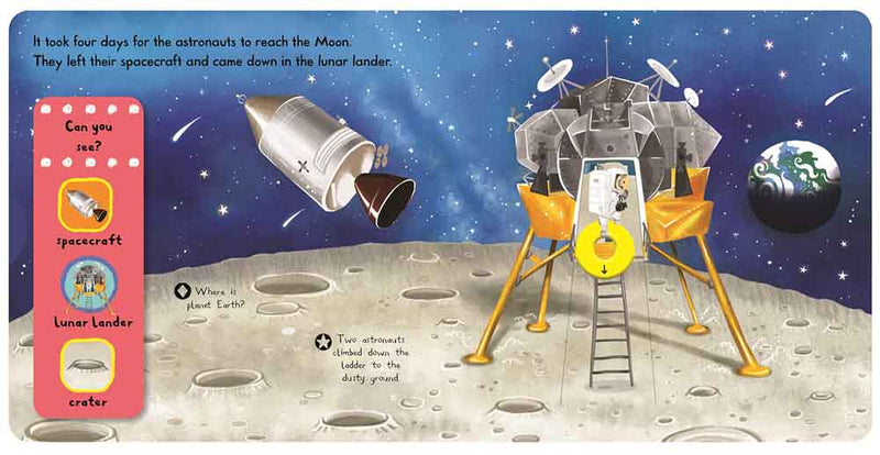 First Explorers - Moon Landing - 買書書 BuyBookBook