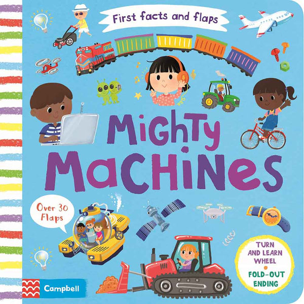First Facts and Flaps - Mighty Machines - 買書書 BuyBookBook