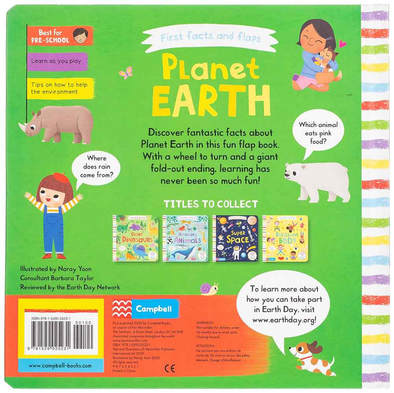 First Facts and Flaps - Planet Earth - 買書書 BuyBookBook