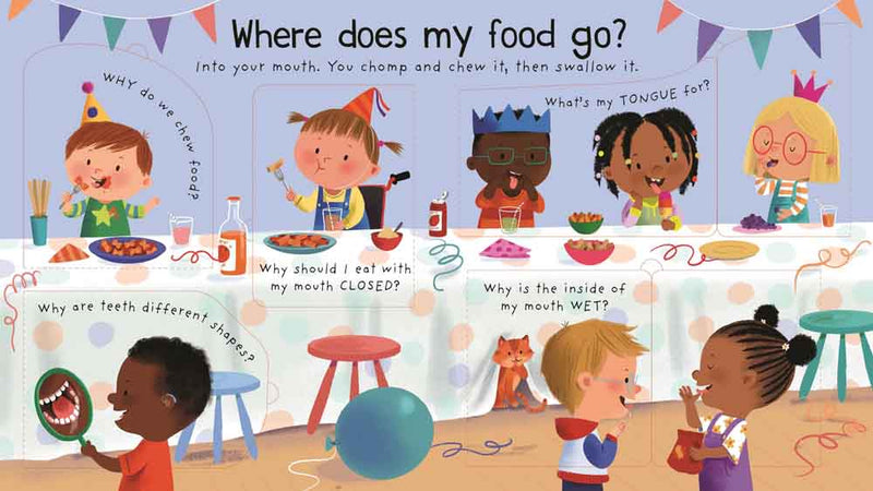 First Questions and Answers : Where does my food go? - 買書書 BuyBookBook