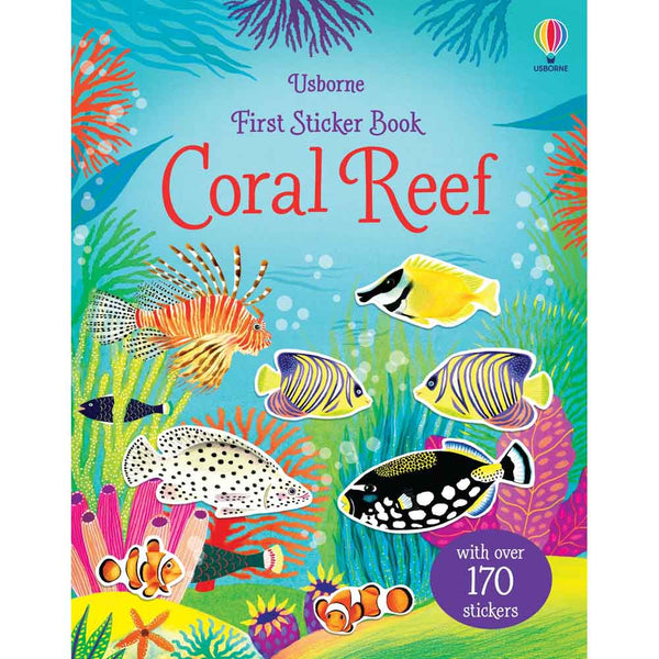 First Sticker Book Coral reef - 買書書 BuyBookBook
