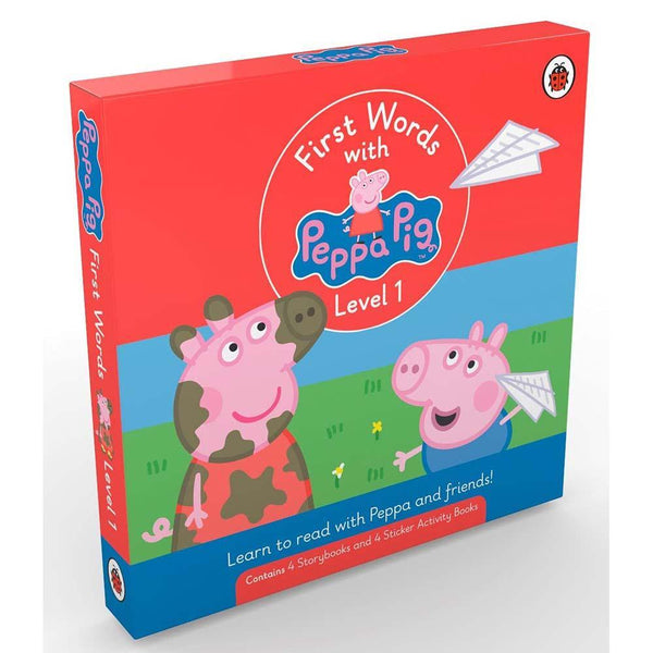 First Words with Peppa Level 1 Box Set (8 Books) Penguin UK