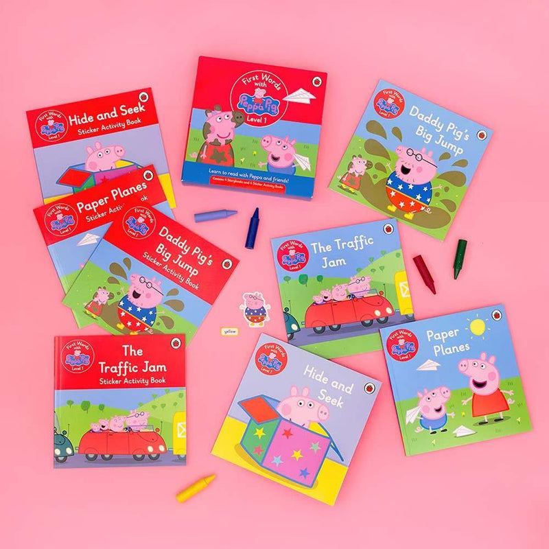 First Words with Peppa Level 1 Box Set (8 Books) Penguin UK