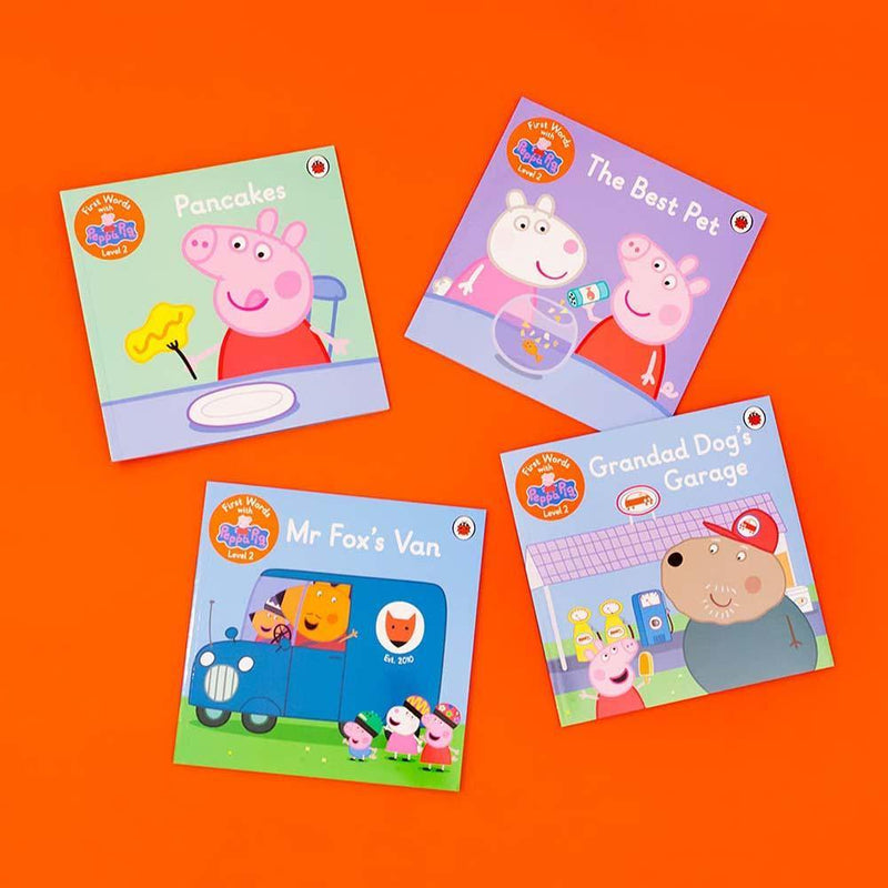 First Words with Peppa Level 2 Box Set (8 Books) Penguin UK