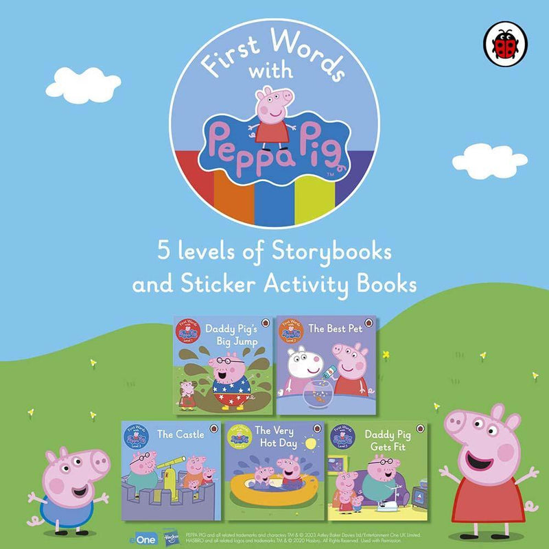 First Words with Peppa Level 3 Box Set (8 Books) Penguin UK
