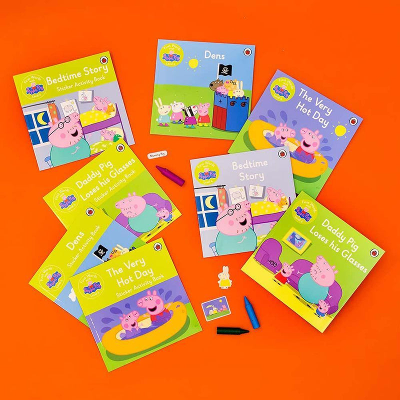 First Words with Peppa Level 4 Box Set (8 Books) Penguin UK