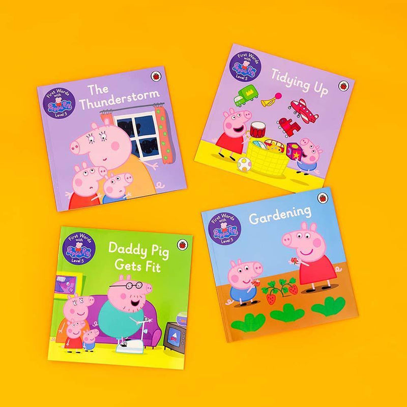 First Words with Peppa Level 5 Box Set (8 Books) Penguin UK