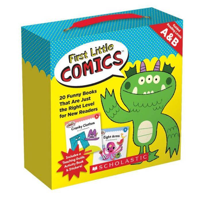 First Little Comics Guided Reading Lv A & B (20 book) Scholastic