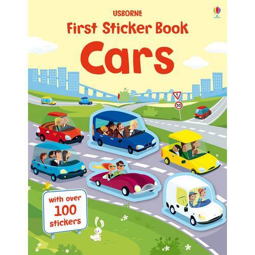 First Sticker Book Cars Usborne