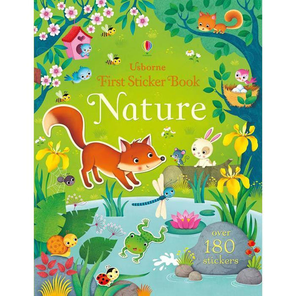 First Sticker Book Nature Usborne
