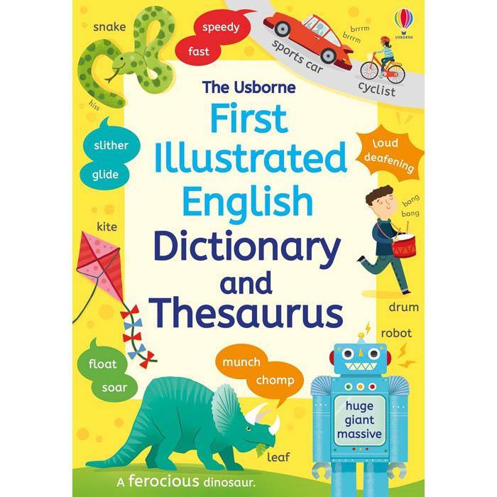 First illustrated dictionary and thesaurus Usborne