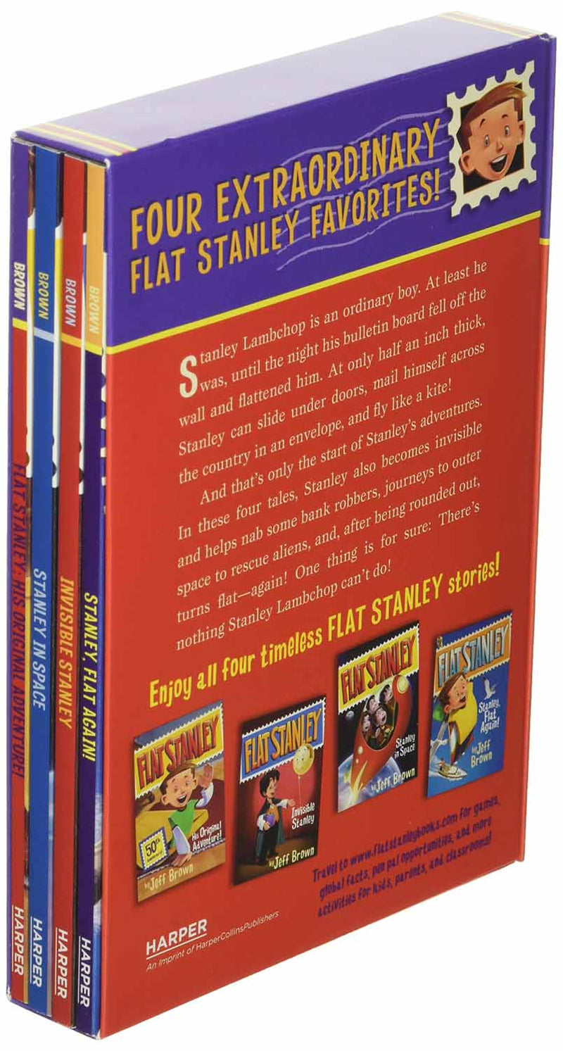 Flat Stanley Collection Box Set, The (4 Books) - 買書書 BuyBookBook