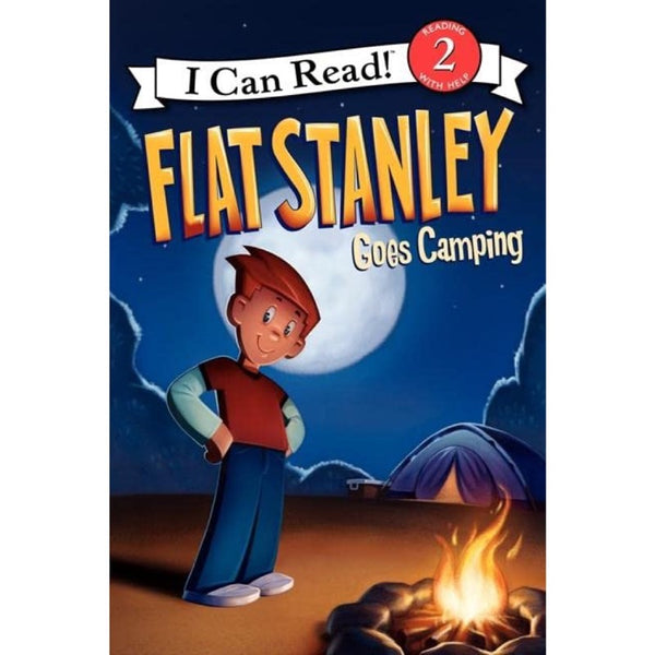 ICR: Flat Stanley Goes Camping (I Can Read! L2)-Fiction: 橋樑章節 Early Readers-買書書 BuyBookBook