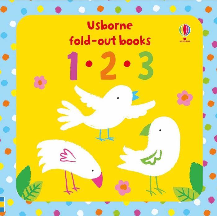 Fold-Out books 123 Usborne