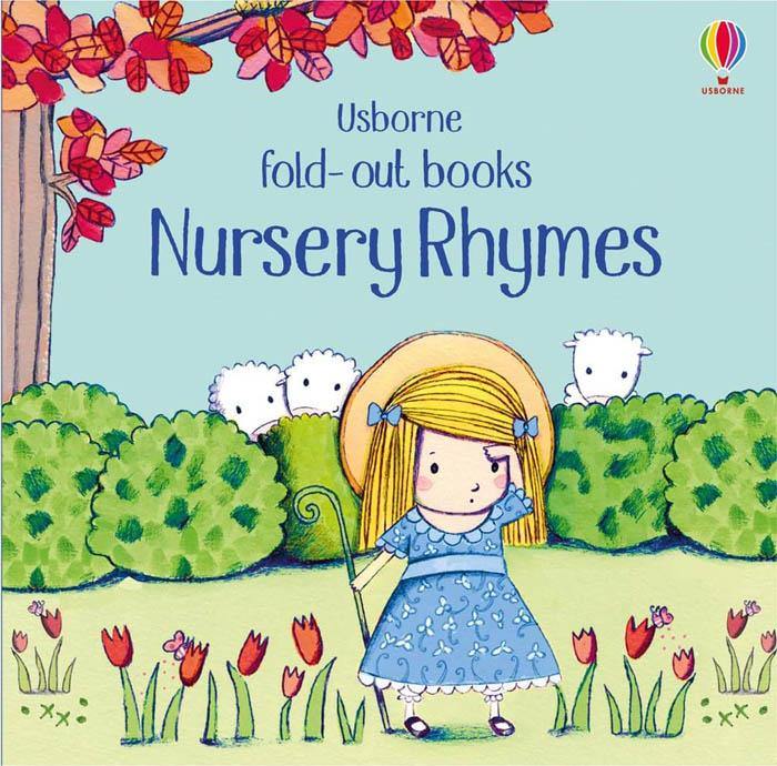 Fold-Out books Nursery rhymes Usborne