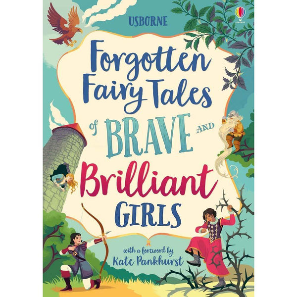 Forgotten Fairy Tales of Brave and Brilliant Girls (Hardback) Usborne