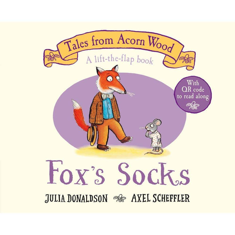 Tales From Acorn Wood Story Collection (Board Book with QR code audio) (Julia Donaldson) (Axel Scheffler) Macmillan UK