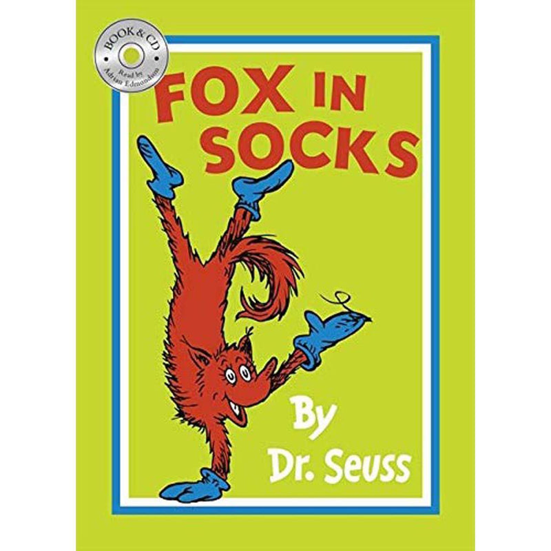 Fox in Socks (Book with CD)(Dr. Seuss) Harpercollins (UK)