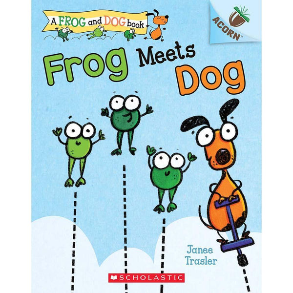 Frog and Dog #01 Frog Meets Dog (Acorn) Scholastic