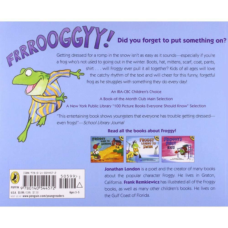Froggy Gets Dressed (Paperback) PRHUS